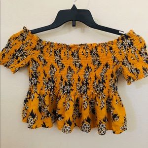 Women’s Tilly’s Sky & Sparrow Ruffle Crop Top